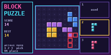 Screenshot 1 of block puzzle